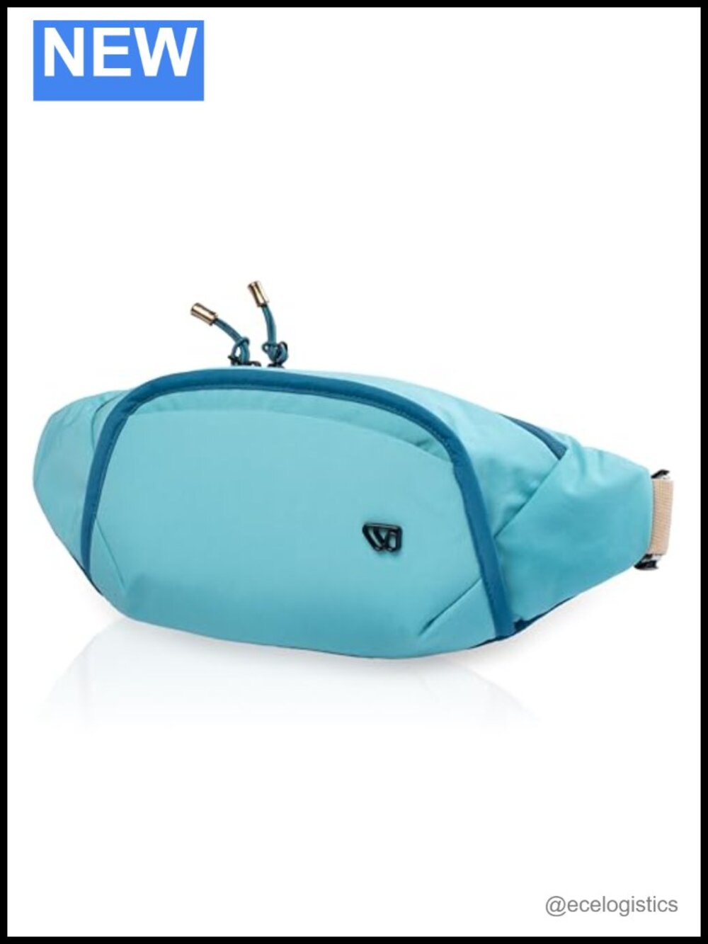 Minimalist Belt Bag with 5L Capacity Crossbody Nylon